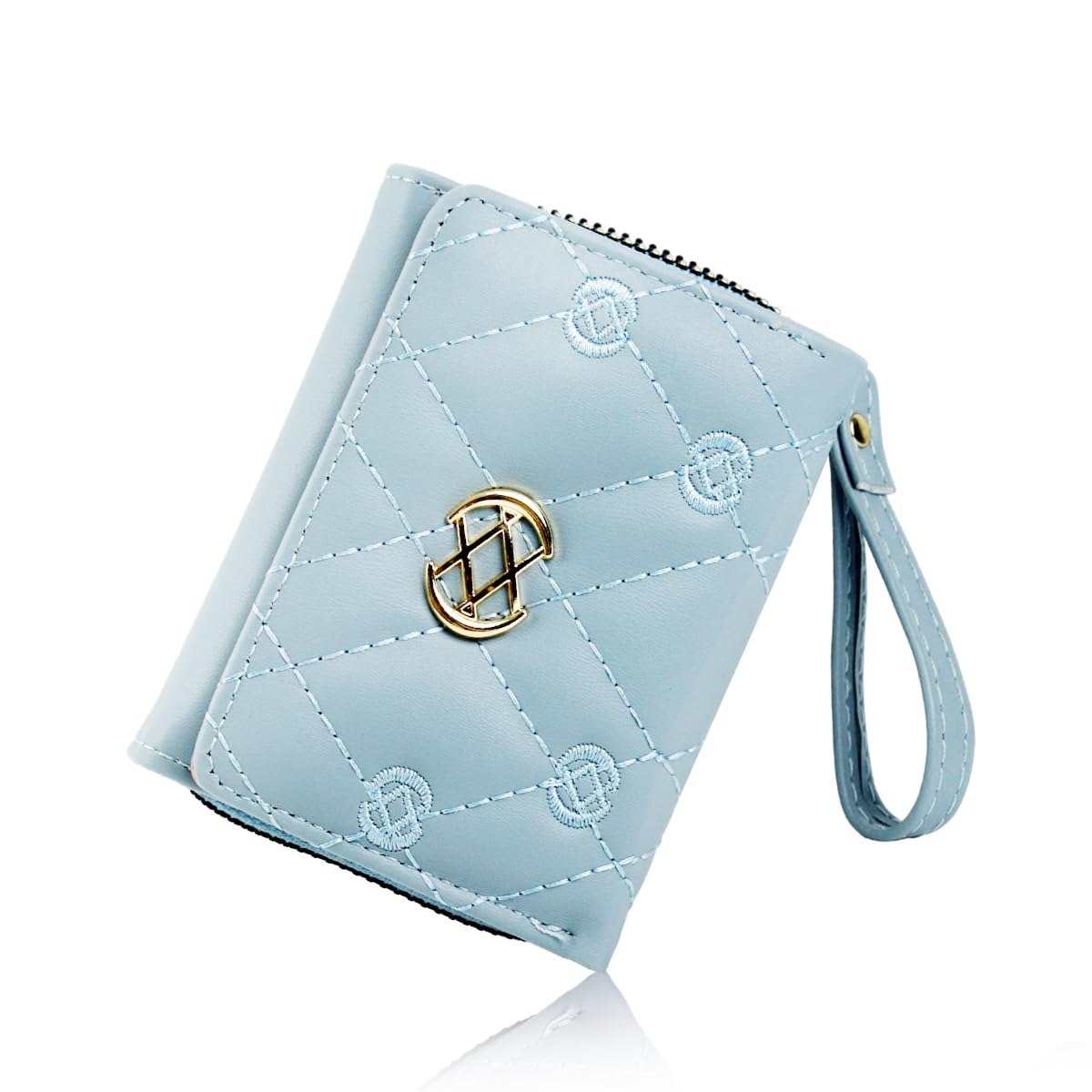 PALAY Small Wallets for Women Girls Fashion PU Leather Card Coin Small Clutch Wallet for Girls Birthday Gift, Blue PALAY Small Wallets for Women Girls Fashion PU Leather Card Coin Small Clutch Wallet for Girls Birthday Gift, Blue